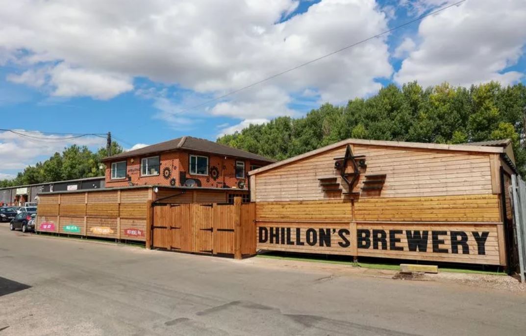 The Dhillon’s Brewery building
