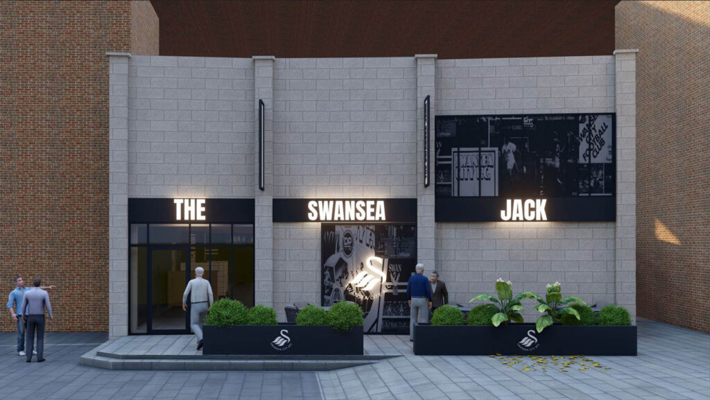 The front of The Swansea Jack on Little Wind Street